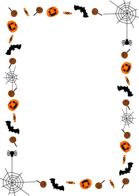 Halloween border ideas