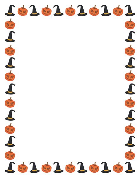 Halloween border resources