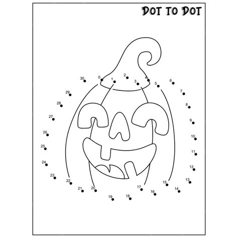 Halloween Connect The Dots Printable Gallery 1