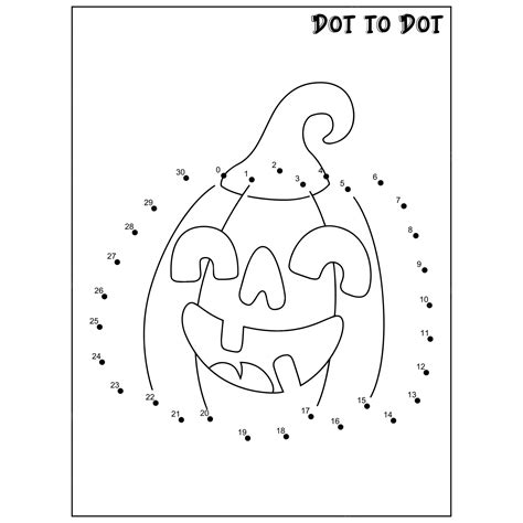 Halloween Connect The Dots Printable Gallery 9