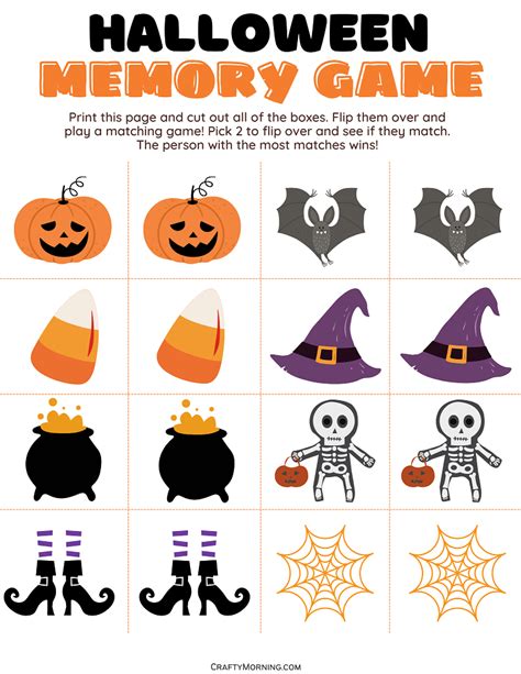 Halloween Match Cards