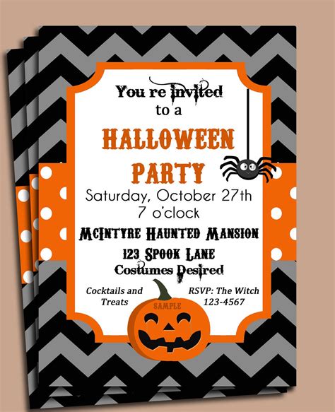 Halloween Party Invite