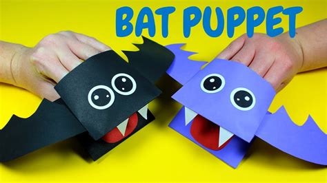 Halloween Puppet Bat