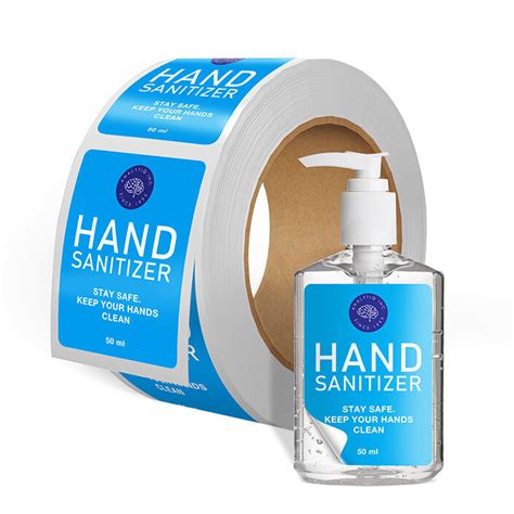 Hand Sanitizer Labels