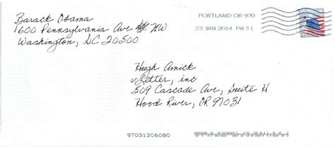 Description of Handwriting Mailings for Personal Use