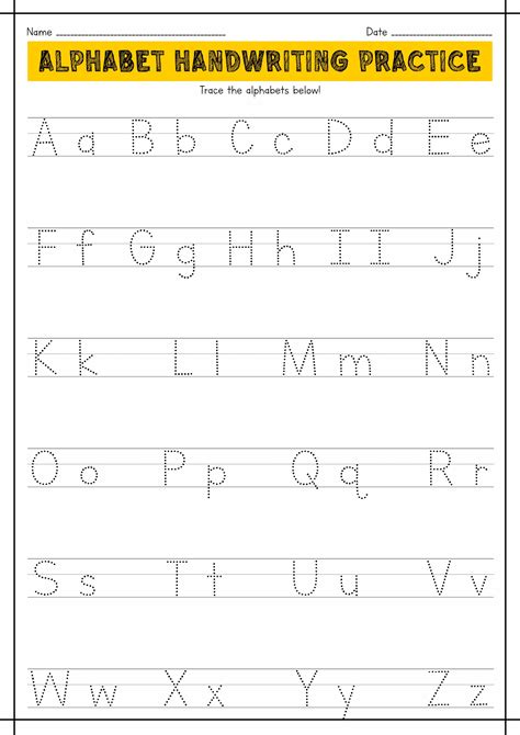 Handwriting Printables for Preschool