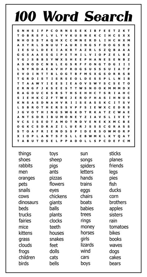 Hard Word Search 1