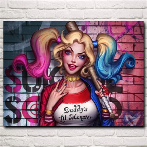 Harley Quinn Bat Decor Description