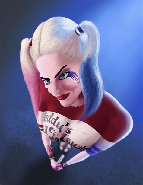 Harley Quinn Fan Art Description