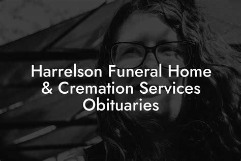 Harrelson Funeral Home Obituaries