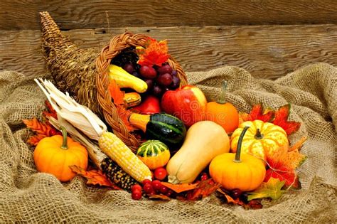 Harvest cornucopia print