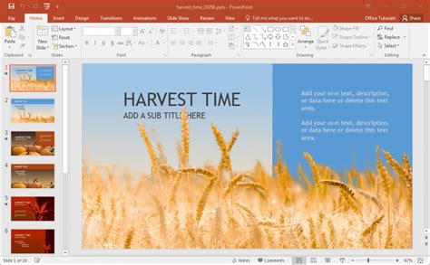 Harvest PowerPoint Templates