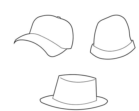 Hat templates usage image