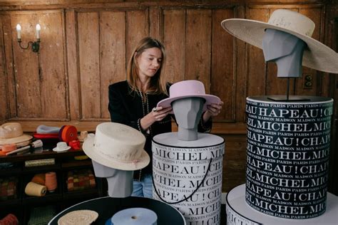 Hatmakers at work