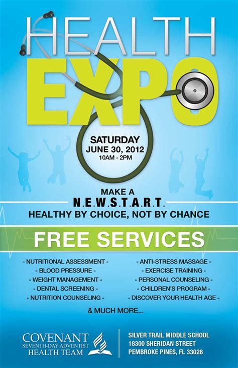 Health Fair Flyer Design 1