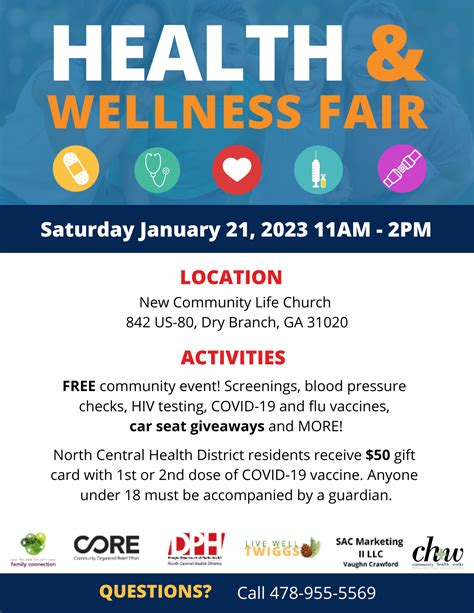 Health Fair Promotion