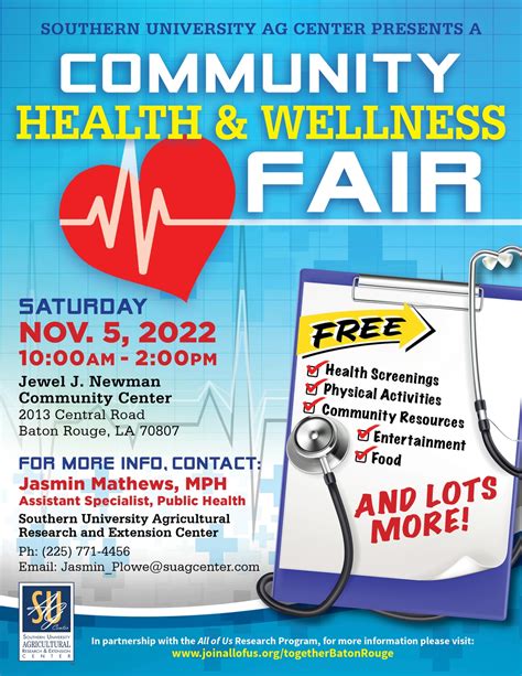 Health Fair Statistics