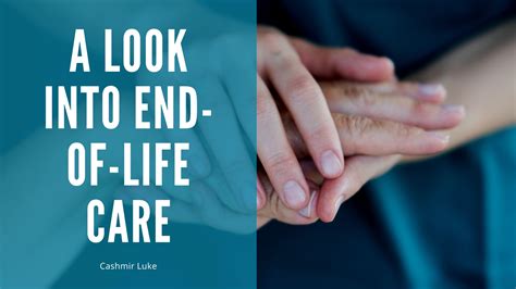 Healthcare and End-of-Life Care