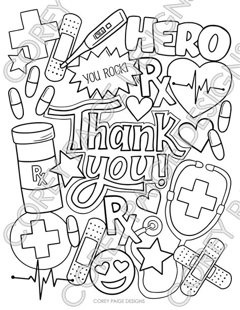 Healthcare Coloring Pages