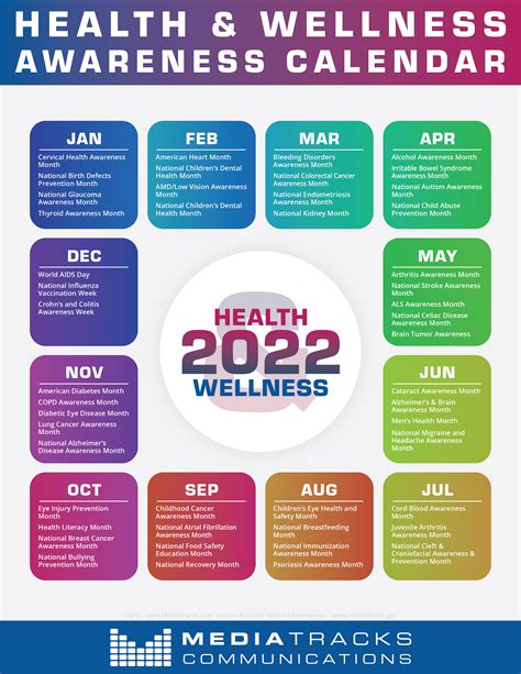 Healthcare Quarterly Calendars