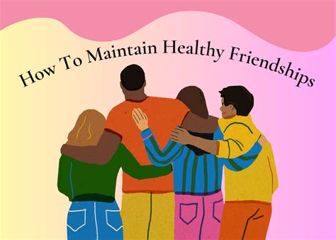 Healthy Friendships