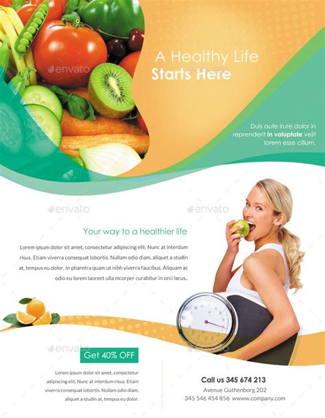 Healthy Living Flyer