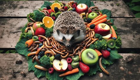 Template for managing hedgehog diet