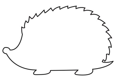 Hedgehog digital templates