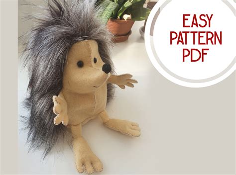 Hedgehog sewing patterns