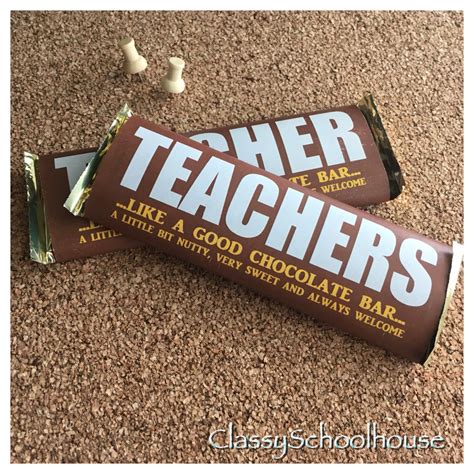 Hershey Teacher Appreciation Printable Ideas