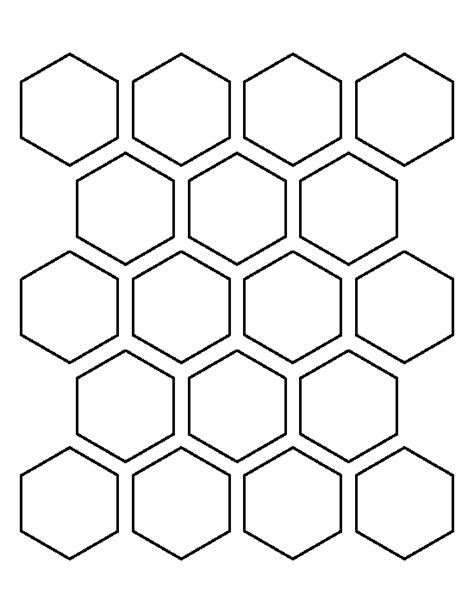 Hexagon Templates Pattern