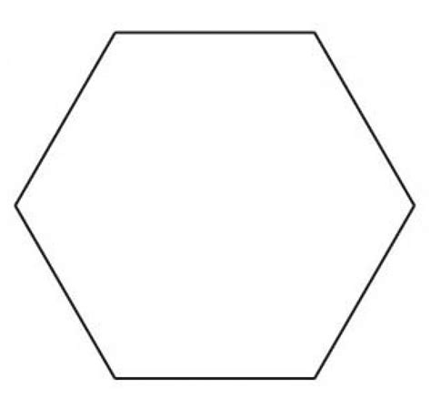 Hexagon Templates Shape