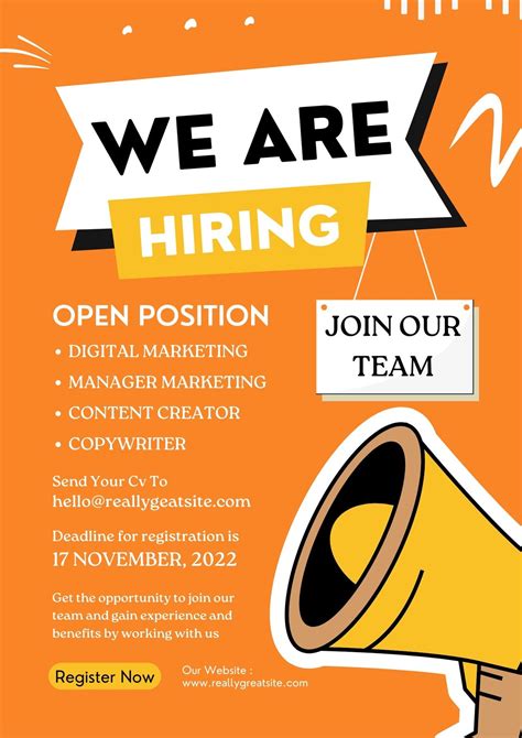 Hiring Poster