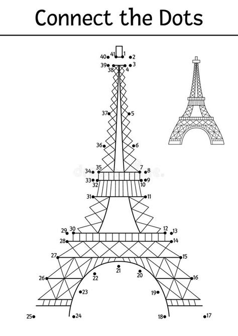 Historical Monument Dot To Dot Puzzle