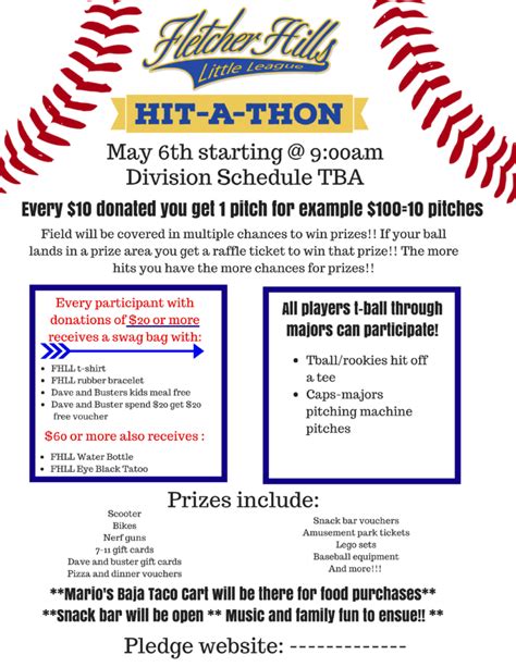 Hit-A-Thon Equipment