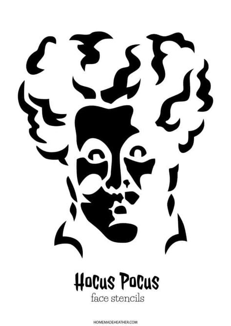 Hocus Pocus Pumpkin Stencil Printable