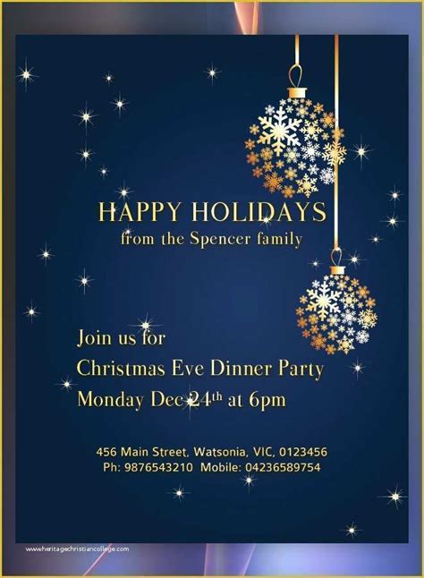 Holiday Flyer Template 7