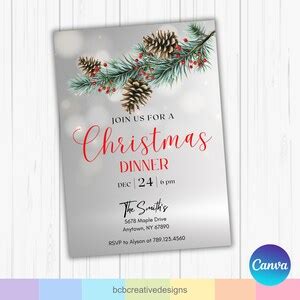 Holiday Invitation Template