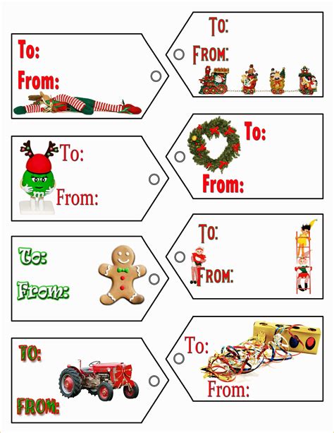 Holiday labels