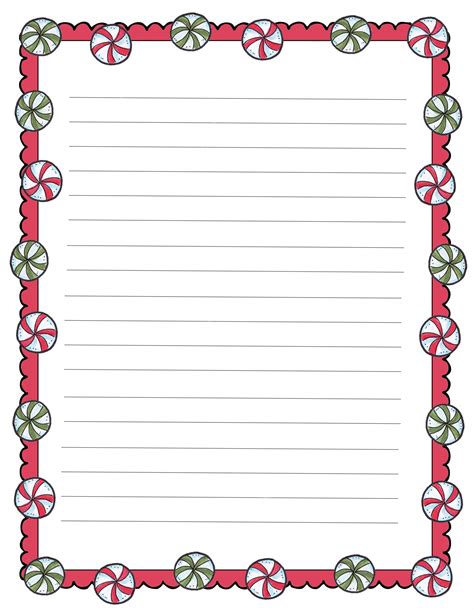 Holiday notebook paper designs