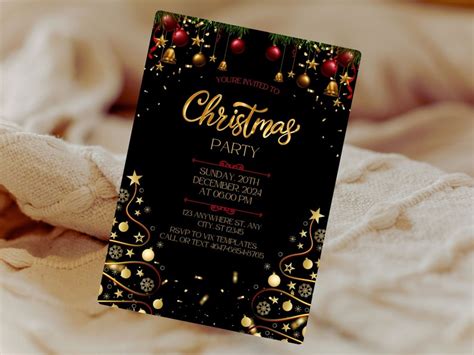 Holiday Party Invite Template