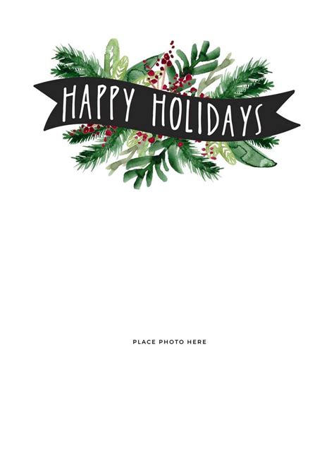 Holiday templates