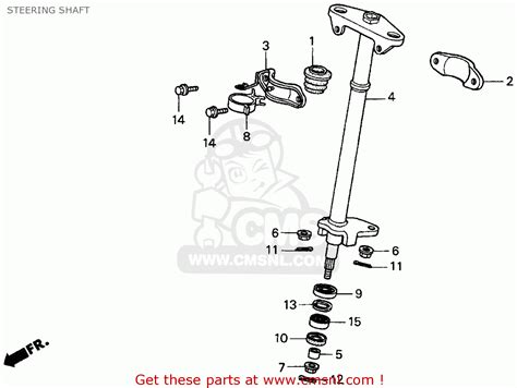 Honda Recon Steering Components