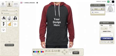 Hoodie design software for professionals and beginners