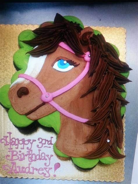 Horse Cupcake Cake Template 10