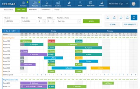 Hotel Scheduling Software