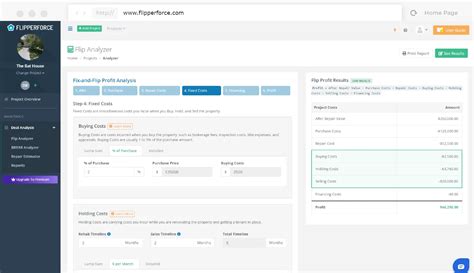 House Flipping Software