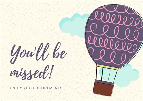 How to Create a Happy Retirement Card Printable