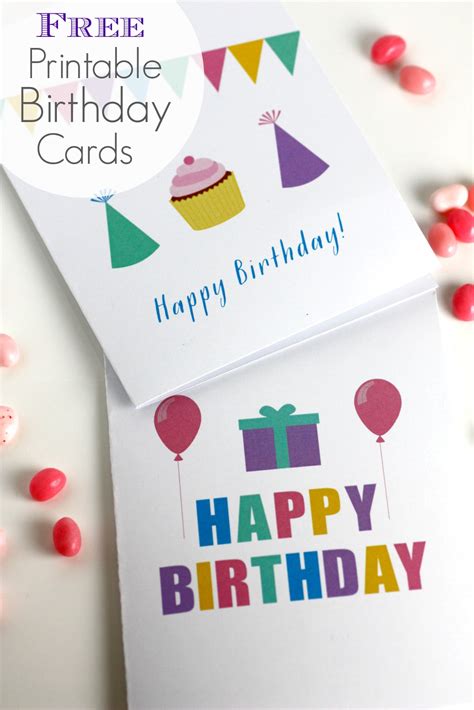 How to create a printable birthday card