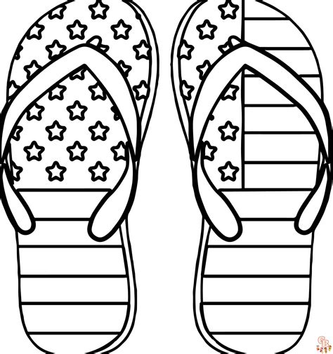 How to Find and Print Flip Flop Coloring Pages